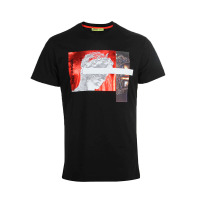 Versace 范思哲 奢侈品 19春夏新款男士LOGO印花短袖T恤 B3GTB72A 36609 899