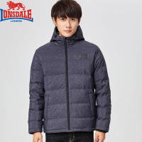 龙狮戴尔正品反季羽绒服男冬季加厚潮流韩版青年帅气冬装短款外套