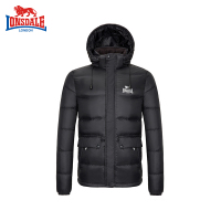 龙狮戴尔2019新款羽绒服男短款加厚保暖冬装外套男装时尚韩版外套