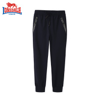 龙狮戴尔户外2019新款男夏季薄款运动登山长裤休闲透气束脚针织裤