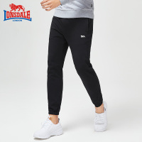 龙狮戴尔运动裤男2019春季新款户外跑步长裤针织收口束脚休闲裤