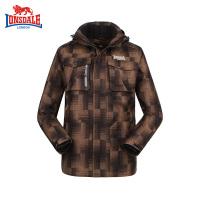 Lonsdale龙狮戴尔新款防跑绒野营正品保暖滑雪服男