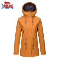 LONSDALE龙狮戴尔户外冲锋衣女三合一外套两件套秋装女士风衣夹克