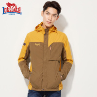 龙狮戴尔正品男士夹克外套 2019春季新款潮男休闲薄夹克青年男装