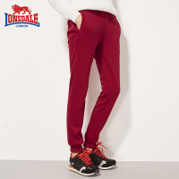 龙狮戴尔2019春季新款针织旅行长裤女休闲运动长裤纯色大码卫裤潮