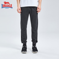 龙狮戴尔正品秋季新款休闲裤男小脚 男装运动跑步长裤
