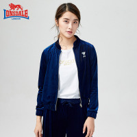 龙狮戴尔针织运动套装女韩版夏季跑步长袖外套休闲户外运动衣裤潮