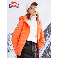 龙狮戴尔正品羽绒服女短款秋冬季时尚韩版轻薄收腰男士外套潮