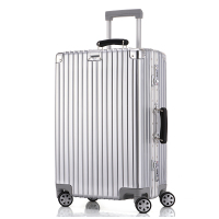 SWISSGEAR瑞士军刀行李箱铝框拉杆箱新品金属万向轮行李箱旅行箱 登机箱PC+ABS箱包 29寸
