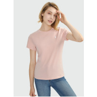 POLO SPORT女士经典刺绣小马标短袖T恤简约款