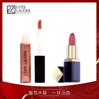 雅诗兰黛花漾倾慕唇彩4.6ml 420+雅诗兰黛花漾倾慕唇膏1.2g 420