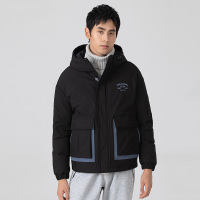 高梵工装羽绒服男短款2020年新款冬季撞色青年品牌男士外套帅气潮