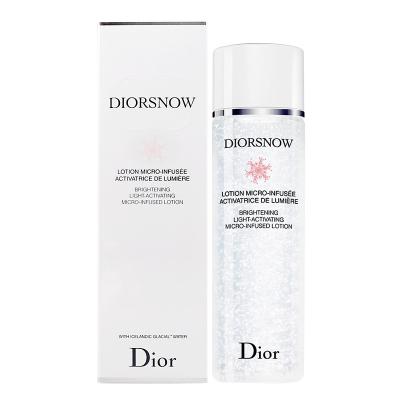 [专柜正品 顺丰速运]迪奥(Dior)爽肤水 雪晶灵焕亮光蕴微珠美容液(爆珠水) 175ml