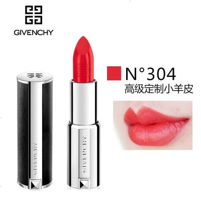 [专柜正品 顺丰速运]GIVENCHY 纪梵希高级定制小羊皮口红#306中国红3.4g纯美颜色 防水持久显色不易脱妆