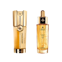 娇兰(GUERLAIN)帝皇蜂姿黄金复原蜜30ml+双效修护精华露30ml