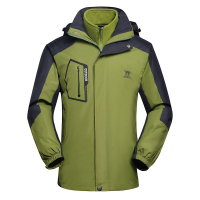 花花公子(PLAYBOY ICON)秋冬季新款冲锋衣男士女士加绒加厚保暖户外冲锋衣