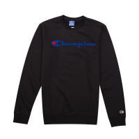 CHAMPION 冠军经典草写新款LOGO男士休闲运动时尚套头卫衣 212428