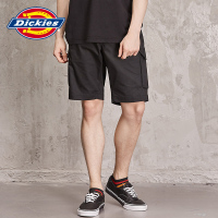 DICKIES夏季休闲潮流多袋工装短裤男士印花口袋布宽松短裤