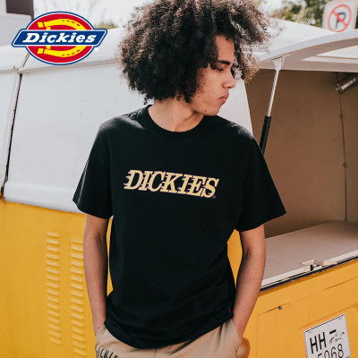 DICKIES夏季新款男士圆领短袖T恤时尚潮流印花