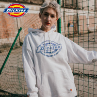 DICKIES春秋新款女士长袖连帽卫衣纯色印花休闲宽松