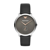 阿玛尼（EMPORIO ARMANI）男士手表MODERNSLI系列时尚简约商务石英男表 皮带 AR11162