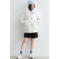 鸭鸭/YAYA新品女短款加厚立领时尚潮流羽绒服保暖冬外套