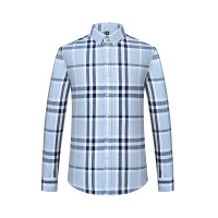 鸭鸭(yaya)时尚休闲舒适衬衫修身长袖春装衬衫DSB57M0020