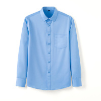 鸭鸭(yaya)时尚休闲舒适衬衫修身长袖春装衬衫DSB57M0290