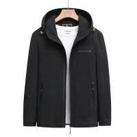 鸭鸭(yaya)男装时尚休闲修身挺括韩版棒球领春季夹克外套