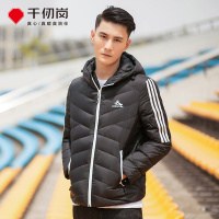 千仞岗秋冬新品男款羽绒服运动时尚连帽情侣款羽绒外套