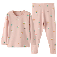 芬腾女孩秋衣秋裤女童纯棉儿童睡衣套装秋冬中大童打底保暖内衣