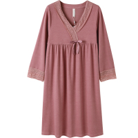 芬腾【云暖绒】2021年新款睡衣女秋季长袖甜美少女家居服秋冬睡裙