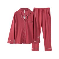 芬腾长袖睡衣女秋季款纯棉薄款2021年新款秋冬女新疆棉家居服套装