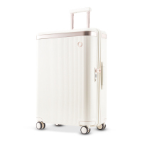 爱可乐(Echolac)轻奢防刮PC拉杆箱万向轮高端旅行箱铝合金行李箱PC142纽约时装周走秀款