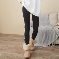 都市丽人【一秒显瘦】舒适百搭弹力显瘦春夏季薄小黑裤外穿打底裤袜女2G9506