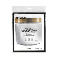 AR LOCK 密封立体保鲜袋收纳袋（玻璃瓶款式-S） 5片装 韩国进口