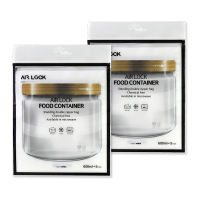 AR LOCK 密封立体保鲜袋收纳袋（玻璃瓶款式-M）10片装 韩国进口
