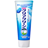 日本kao花王Clear Clean牙膏#冰爽薄荷130g细微颗粒 除牙垢预防牙龈炎（新老款及版本随机发货）