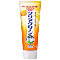 日本kao花王Clear Clean牙膏#柑橘薄荷130g细微颗粒 除牙垢预防牙龈炎（新老款及版本随机发货）