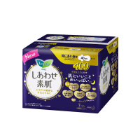 日本kao花王卫生巾乐而雅F系列夜用40cm*7片 轻薄零触感 纸面柔和 不闷不痒（新旧款及版本随机发货）