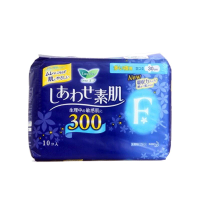【3包】日本kao花王卫生巾乐而雅F系列夜用30cm*10片*3 轻薄零触感 纸面柔和 不闷不痒（新旧款及版本随机发货）