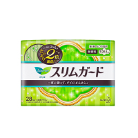 日本kao花王卫生巾乐而雅S系列夜用20.5cm*28片轻薄零触感 纸面柔和 不闷痒（新旧款及版本随机发货）