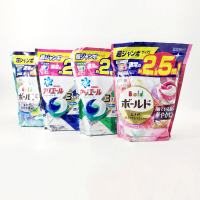 日本P&G宝洁 洗衣啫喱球洗衣凝珠替换装#清洁花香1袋共44粒 洗衣液洗衣球 花香持久含柔顺剂（新老款及版本随机发货）