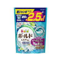 日本P&G宝洁 洗衣啫喱球洗衣凝珠替换装#百合花香型1袋共44粒 洗衣液洗衣球 花香持久含柔顺剂（新老款及版本随机发货）