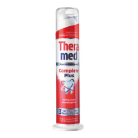 德国THERAMED泰瑞美汉高施华寇站立式牙膏#红色100ml去烟渍去牙渍（新老款及版本随机发货）