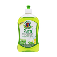 意大利大公鸡浓缩洗洁精#柠檬味500ml 去污快低泡易漂洗 厨房餐具果蔬洗洁精（新老款及版本随机发货）