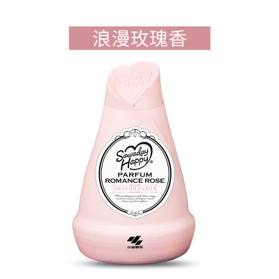 日本小林制药固体除臭剂固体空气清新剂#粉色浪漫玫瑰香150g（新老款及版本随机发货）