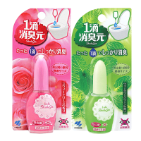 日本小林制药一滴消臭元20ml#绿色 马桶清洁剂 除臭芳香剂 卫生间厕所除臭剂（新老款及颜色及版本随机发货）
