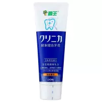 日本狮王LION齿力佳酵素健齿牙膏#橙色清新薄荷1支 酵素去牙垢牙膏 去黄防蛀固齿（新老款及版本随机发货）