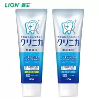 【2支】日本LION狮王 齿力佳酵素洁净防护牙膏#绿色清凉薄荷+蓝色柔和薄荷 共2支（新老款及版本随机发货）